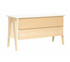 Комод Сканди 2 ящ. (Натуральное дерево/дуб шампань) | Интернет магазин мебели и декора LifeDekor