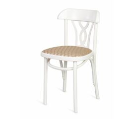 Стул Астра Восьмерка мягкий (белая эмаль/ткань) | Интернет магазин мебели и декора LifeDekor