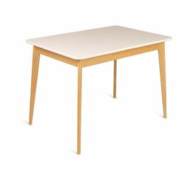 Стол Рэй-1030 (натуральный / белая эмаль) Прямоугольный | Интернет магазин мебели и декора LifeDekor