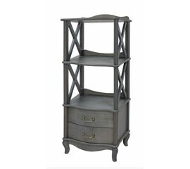 Этажерка "Джульетта"-2 (серый ясень) Вис | Интернет магазин мебели и декора LifeDekor