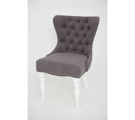 Кресло Вальс (эмаль белая / RS 15 - темно-серый) | Интернет магазин мебели и декора LifeDekor