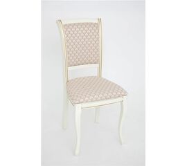 Стул Дионис (эмаль тон 11 + золот. патина/ткань Nota Gold) | Интернет магазин мебели и декора LifeDekor