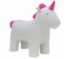 Пуф Unicorn  (ткань Omega 30/ Enigma 24) | Интернет магазин мебели и декора LifeDekor