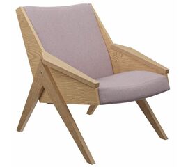Кресло для отдыха "Амбер-Д" (Дуб, ткань Soro 61) | Интернет магазин мебели и декора LifeDekor