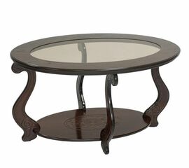 Стол журнальный "Виват С" (орех ) Вис | Интернет магазин мебели и декора LifeDekor