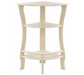 Этажерка угловая "Грейс" (дуб шампань ) Вис | Интернет магазин мебели и декора LifeDekor