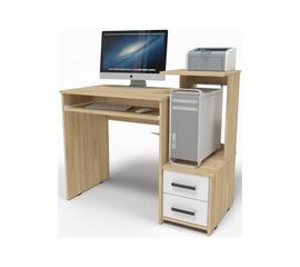 Стол Джаз-24 правый дуб сонома | Интернет магазин мебели и декора LifeDekor