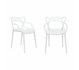 Комплект из 2-х стульев Masters белый | Интернет магазин мебели и декора LifeDekor