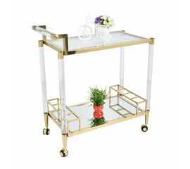 Стол сервировочный Виктори MH1798DC, 77х40х89 см, золото | Интернет магазин мебели и декора LifeDekor