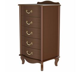 Комод Джульетта узкий 5 ящ., орех Л | Интернет магазин мебели и декора LifeDekor