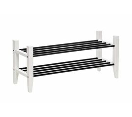 Подставка для обуви Мира (85х37 / белый) | Интернет магазин мебели и декора LifeDekor