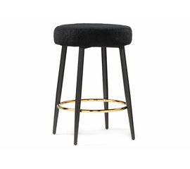 Барный стул Plato black fabric | Интернет магазин мебели и декора LifeDekor