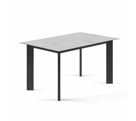 Стол раскладной Track (160+50), керамика белая | Интернет магазин мебели и декора LifeDekor