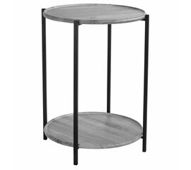 Стол журнальный BeautyStyle 21 орех гикори grey/черный | Интернет магазин мебели и декора LifeDekor