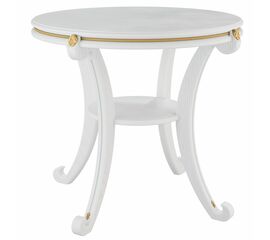 Стол журнальный Глория М молочный дуб Л | Интернет магазин мебели и декора LifeDekor