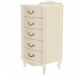 Комод Джульетта узкий 5 ящ., дуб шампань Л | Интернет магазин мебели и декора LifeDekor