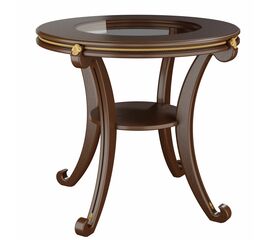 Стол журнальный Глория С орех Л | Интернет магазин мебели и декора LifeDekor