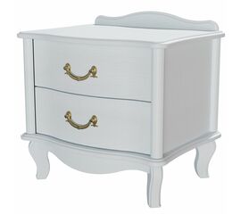 Тумбочка Джульетта 2 ящ. молочный дуб Л | Интернет магазин мебели и декора LifeDekor