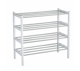 Комплект обувниц Атлас белый (2 шт) | Интернет магазин мебели и декора LifeDekor