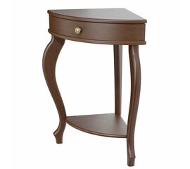 Консоль угловая Элегант орех Л | Интернет магазин мебели и декора LifeDekor