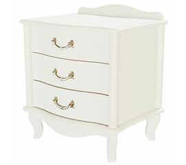 Тумбочка Джульетта 3 ящ. молочный дуб Л | Интернет магазин мебели и декора LifeDekor
