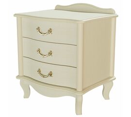 Тумбочка Джульетта 3 ящ. дуб шампань Л | Интернет магазин мебели и декора LifeDekor