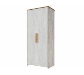 Шкаф «Скандинавия 2Д» КМК 0905.6, бетон пайн светлый/ дуб наварра | Интернет магазин мебели и декора LifeDekor