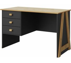 Стол «Скандинавия 3Я» КМК 0905.20, Антрацит/Дуб Наварра | Интернет магазин мебели и декора LifeDekor