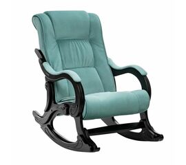 Кресло-качалка модель 77 (Венге / ткань V 43) | Интернет магазин мебели и декора LifeDekor