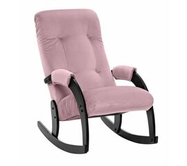 Кресло-качалка  Модель 67 (Венге / ткань V 11) | Интернет магазин мебели и декора LifeDekor