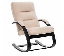 Кресло-качалка Милано  (Венге/ткань ткань V 18) | Интернет магазин мебели и декора LifeDekor