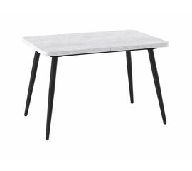 Стол раздвижной Бьерн (БОРГ RADIAL) -120(160)х80 Серый сланец/Черный | Интернет магазин мебели и декора LifeDekor