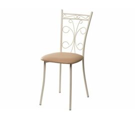 Стул Неаполь ДП2-16, кожзам Линкольн беж, каркас белый матовый | Интернет магазин мебели и декора LifeDekor