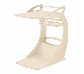 Стол подкатной Фаворит дуб шампань Л | Интернет магазин мебели и декора LifeDekor