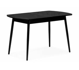 Стол стеклянный Бейкер черный | Интернет магазин мебели и декора LifeDekor
