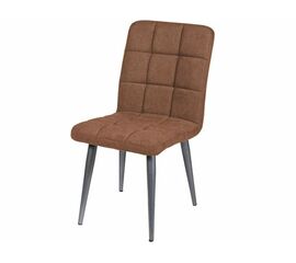 Стул ДП2-17 «Даллас», ткань «Канди Мокко», каркас металлик | Интернет магазин мебели и декора LifeDekor
