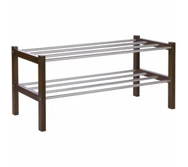 Обувница Атлас средне-коричневый | Интернет магазин мебели и декора LifeDekor