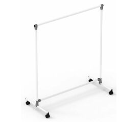 Стойка для одежды на колесах ВГР-3 (белый) | Интернет магазин мебели и декора LifeDekor