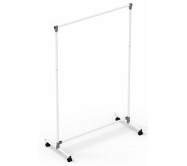Стойка для одежды на колесах ВГР-4 (белый) | Интернет магазин мебели и декора LifeDekor
