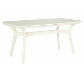 Стол Фиджи 1600(2100)х900, цвет слоновая кость | Интернет магазин мебели и декора LifeDekor