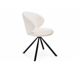 Стул Solomon крутящийся white / black | Интернет магазин мебели и декора LifeDekor