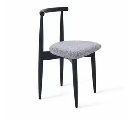 Cтул Rebel cерый, опора бук черный | Интернет магазин мебели и декора LifeDekor