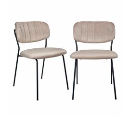 Комплект из 2-х стульев Carol латте | Интернет магазин мебели и декора LifeDekor