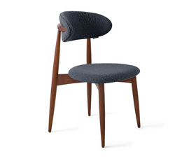 Стул Glory графит, опора бук коричневый | Интернет магазин мебели и декора LifeDekor