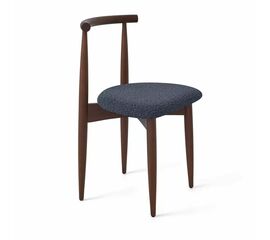 Cтул Rebel графит, опора ,бук коричневый | Интернет магазин мебели и декора LifeDekor