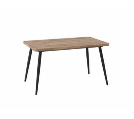 Стол Вояж 140, Дуб Веллингтон/Чёрный | Интернет магазин мебели и декора LifeDekor