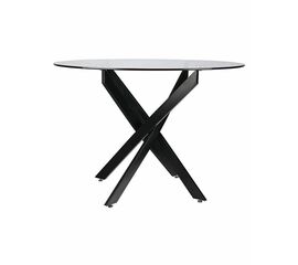 Стол Mateo стеклянный D110 | Интернет магазин мебели и декора LifeDekor