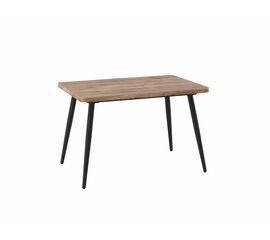 Стол Вояж 120, Дуб Веллингтон/Чёрный | Интернет магазин мебели и декора LifeDekor