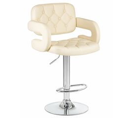Стул барный DOBRIN TIESTO, кремовый, Вариант: кремовый | Интернет магазин мебели и декора LifeDekor