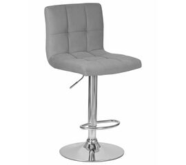 Стул барный DOBRIN CANDY, серый велюр (MJ9-75), Вариант: серый велюр (MJ9-75) | Интернет магазин мебели и декора LifeDekor